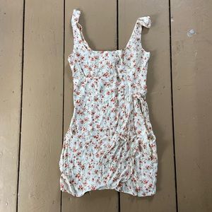 Reformation faux wrap dress